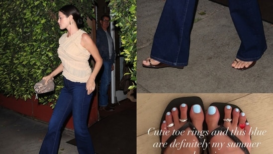 Selena Gomez and Ananya Panday are bringing the toe ring back