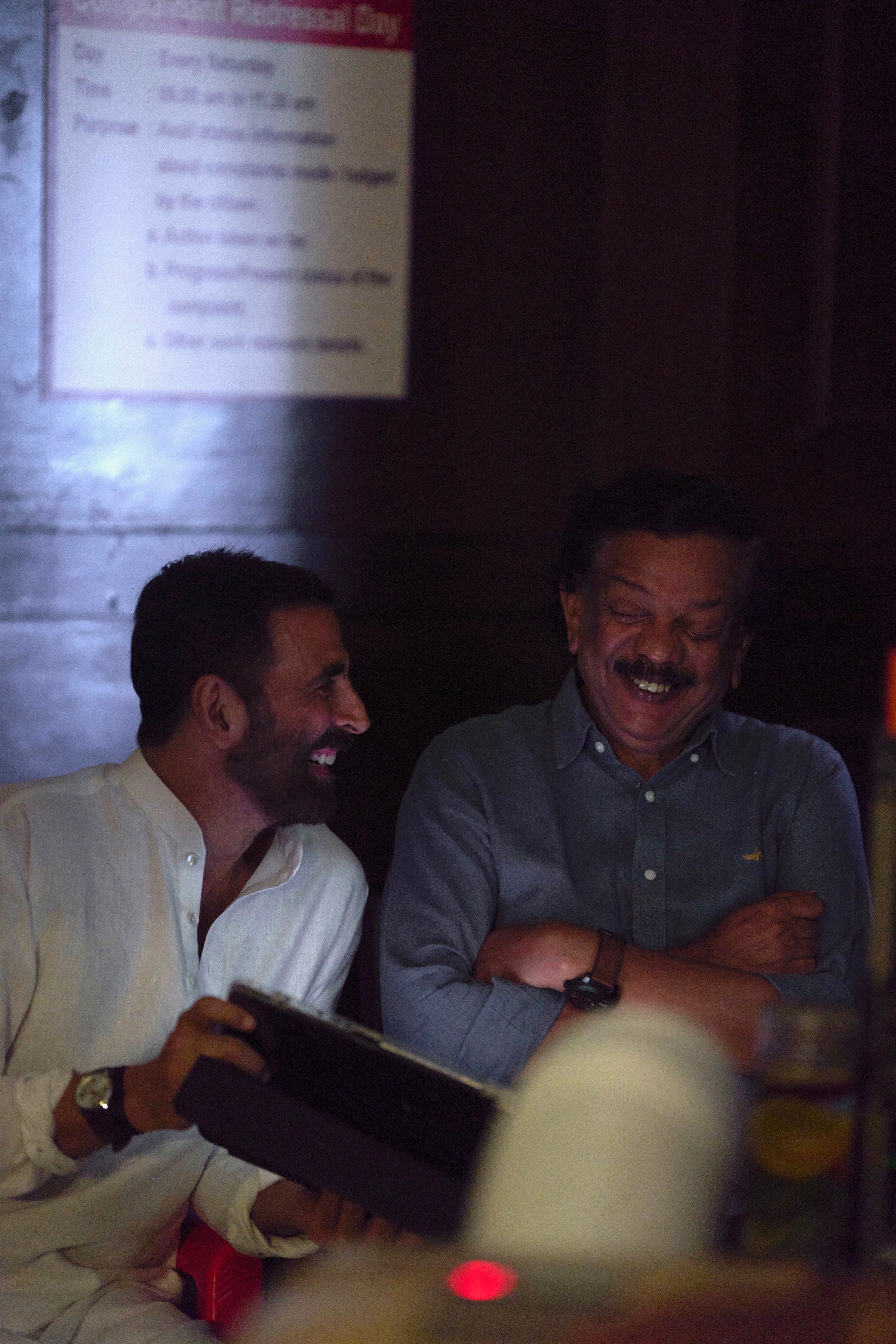 Akshay with Priyadarshan Akshay with Priyadarshan