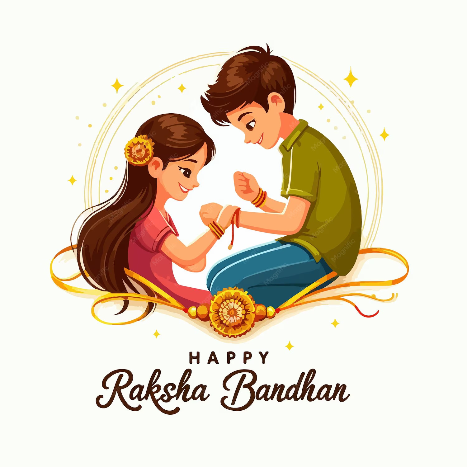 Happy Raksha Bandhan 2026. (Freepik)