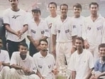 Vijay Bharadwaj with the Ranji Trophy.