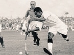 Dyhan Chand in action.(X Images)