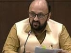 Higher education minister Yogendra Upadhyaya (File photo)