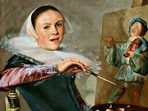 Judith Leyster’s Self-Portrait; 1630. (National Gallery of Art, UK)