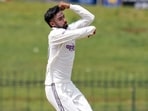 Manav Suthar has a brilliant start to his Test career.