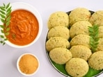 Here's how to make  chef Kunal Kapur's moong dal idli + roasted tomato chutney. (Pics: Kunal Kapur)