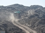 The MCG said around 1.72 million MT of waste is lying at the site as of August 16. (HT)