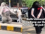 This DUSU election season, walk through North or South Campus and you might just encounter a life-sized gorilla or a giant panda with a candidate’s name plastered across its chest.