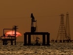 Oil platforms and pumpjacks at Lake Maracaibo, in Cabimas, Venezuela, January 26, 2026.