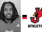 MicahJo Barnett (L) and the logo of William Jewell.