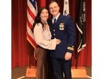 A US Coast Guard officer, Lieutenant Connor Overstreet, was killed in a random shooting in Washington. (mads_sauce/Instagram)