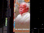 RSS chief Mohan Bhagwat's posters lights up billboards in Times Square.