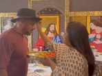 Salman Khan and Arpita Khan Sharma celebrate Raksha Bandhan together.