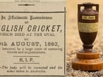The mock obituary for English cricket and the Urn. The mock obituary for English cricket and the Urn.
