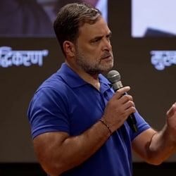 Rahul Gandhi said his party president must get justice and urged the government to take action under the Scheduled Castes and Scheduled Tribes (Prevention of Atrocities) Act.