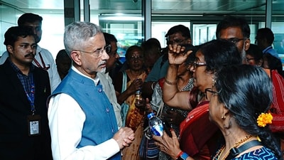 Received a group of 21 pilgrims from Tamil Nadu who were rescued from the floods in Nepal, External Affairs Minister S. Jaishankar said (@DrSJaishankar X)