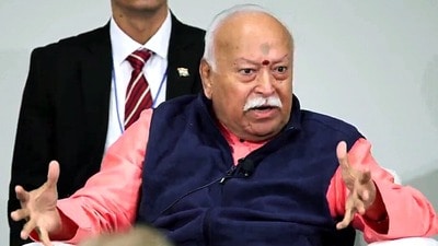 নিউ ইয়র্কে রাষ্ট্রীয় স্বয়ংসেবক সংঘের (আরএসএস) প্রধান মোহন ভাগবত। (ছবি সৌজন্যে এএনআই) নিউ ইয়র্কে রাষ্ট্রীয় স্বয়ংসেবক সংঘের (আরএসএস) প্রধান মোহন ভাগবত। (ছবি সৌজন্যে এএনআই)