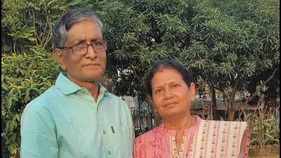 Anukul Poddar and his wife Reba were about an hour from the immigration centre when the driver stopped on Wednesday around 9:30 am, warning that a flash flood had hit and refusing to go ahead.