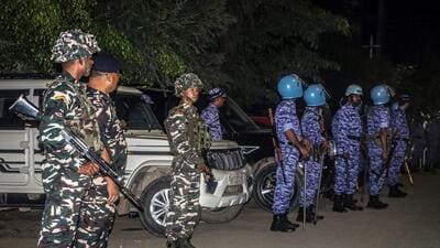 Manipur’s Noney district witnessed fresh gunfire amid a clash between two ZUF factions, raising concerns of further escalation in the area. (ANI)