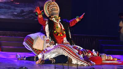 The production was conceptualised by Gayatri Mishra, director of the Pune Art and Culture Foundation, while Sattriya exponent and guru Devika Borthakur coordinated the programme. (MAHENDRA KOLHE/HT) The production was conceptualised by Gayatri Mishra, director of the Pune Art and Culture Foundation, while Sattriya exponent and guru Devika Borthakur coordinated the programme. (MAHENDRA KOLHE/HT)
