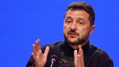 Ukraine's President Volodymyr Zelensky said that the United States had given Kyiv the information. (REUTERS)