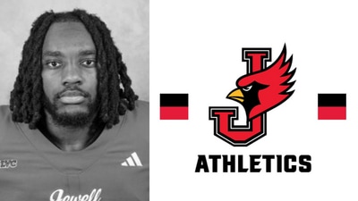 MicahJo Barnett (L) and the logo of William Jewell. (William Jewell/ X) MicahJo Barnett (L) and the logo of William Jewell. (William Jewell/ X)