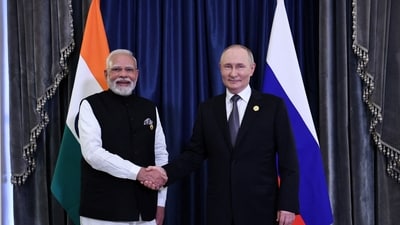 Putin to meet Modi after Xi talks at SCO Summit. (Reuters)