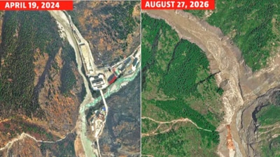 Satellite images show scale of destruction at China-Nepal border (AFP)