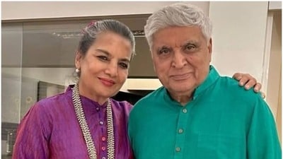 শাবানা আজমি-জাভেদ আখতার। শাবানা আজমি-জাভেদ আখতার।