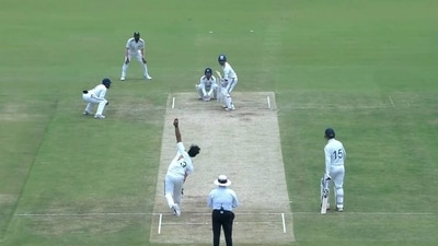 Vaibhav Sooryavanshi opens up on scalping two wickets in the Duleep Trophy match (Screengrab - BCCI Domestic) Vaibhav Sooryavanshi opens up on scalping two wickets in the Duleep Trophy match (Screengrab - BCCI Domestic)
