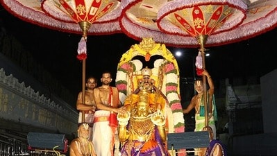 తిరుమలలో మాదిరి బ్రహ్మోత్సవ గరుడసేవ