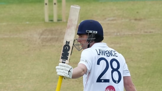 Dan Lawrence's fifty leaves Pakistan facing record chase to level England series.