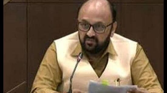 Higher education minister Yogendra Upadhyaya (File photo)