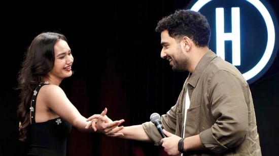 Sharon Verma and Samay Raina on India's Got Latent.