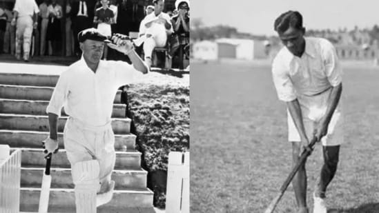 Bradman met Dhyan Chand and then watched his home team get thrashed 10-1