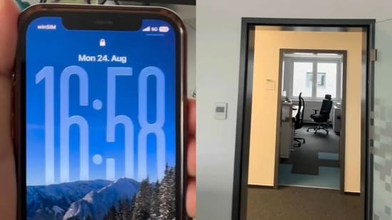 An Indian man in Germany shared how employees left the office by 5 pm.