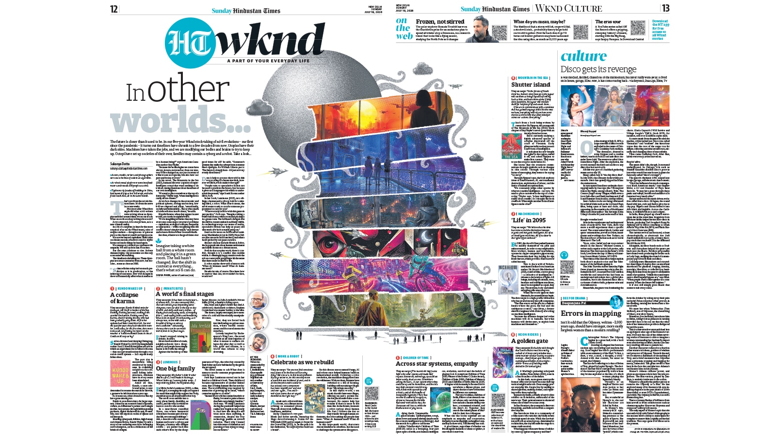 Dark utopias: Five years on, Wknd set out to take stock of what sci-fi writers were writing about now. (HT)