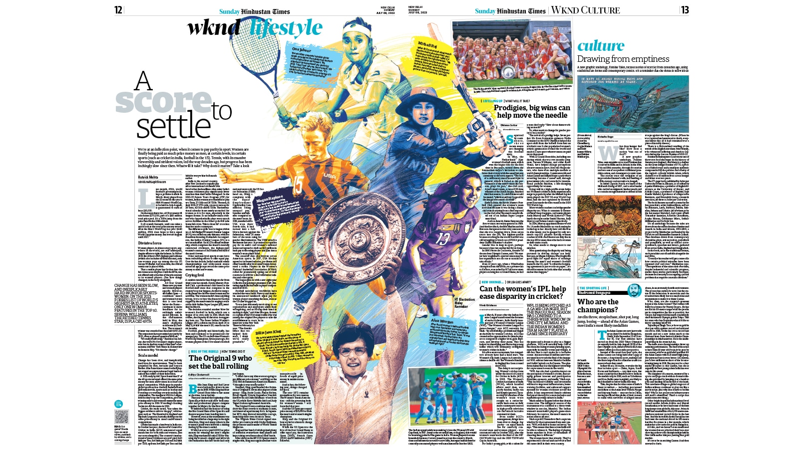 A score to settle: The fight for pay parity in sport; by Rutvick Mehta, Aditya Chaturvedi, Dhiman Sarkar and Vivek Krishnan (HT)
