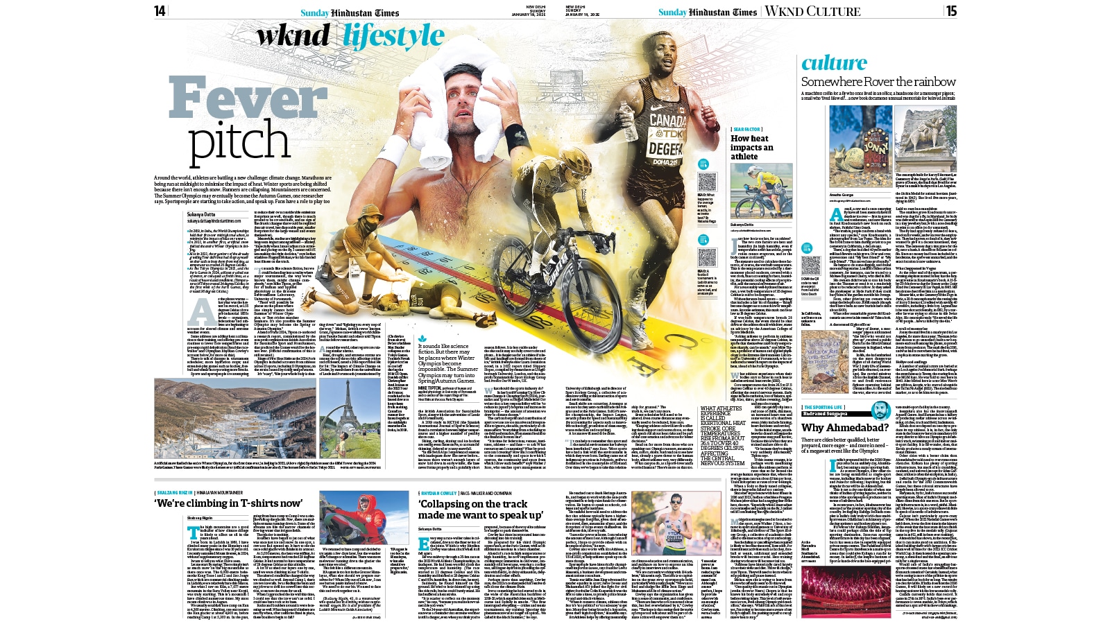 Fever pitch: How the climate crisis is changing the world of sport; by Sukanya Datta (HT)