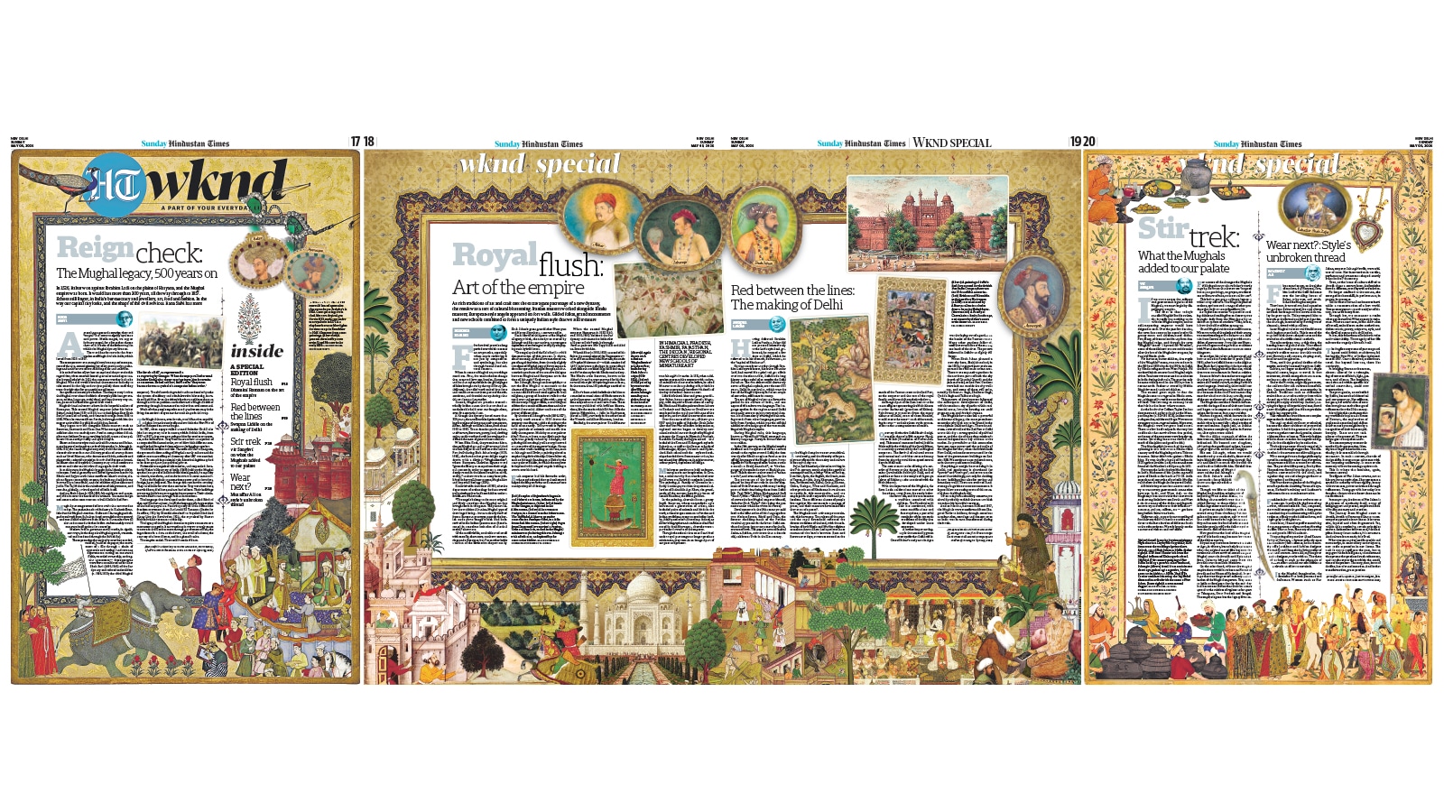 Reign check: The Mughal legacy, 500 years on – with essays by Rana Safvi, Vir Sanghvi, Swapna Liddle and more (HT)