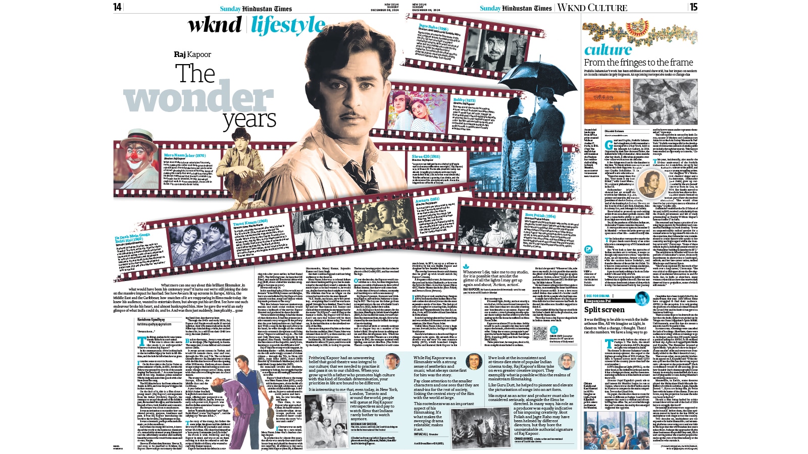 Raj Kapoor: The wonder years; by Karishma Upadhyay (HT)