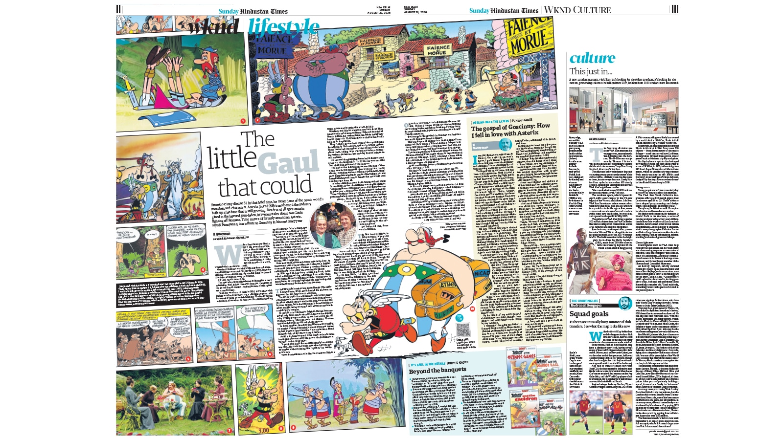 The little Gaul that could: Celebrating Rene Goscinny, creator of Asterix; by K Narayanan (HT)