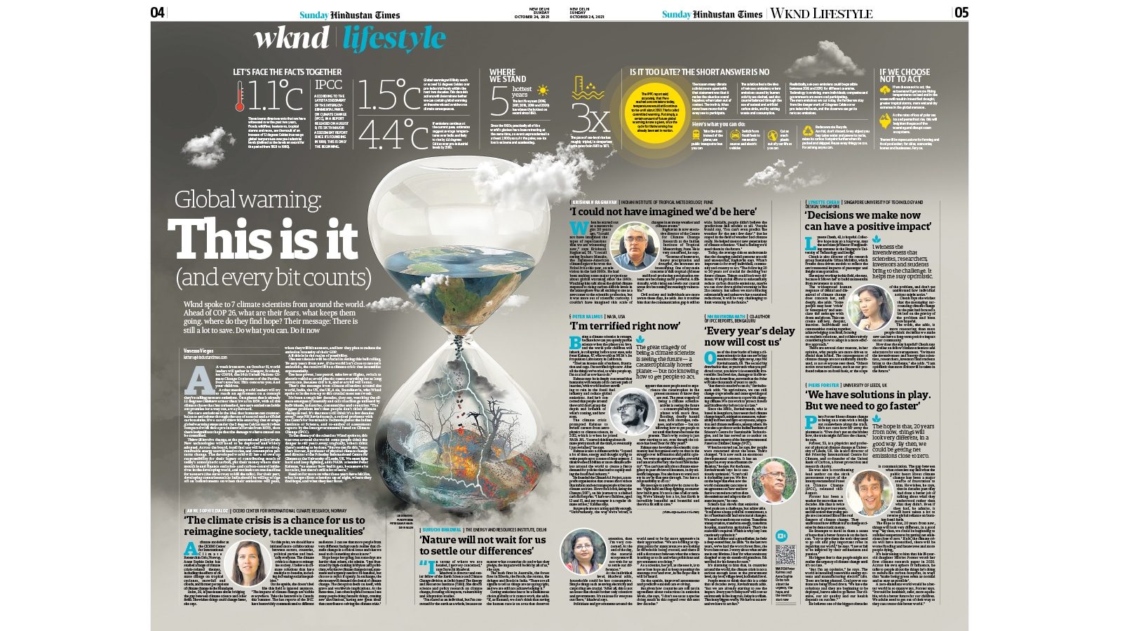 I feel terrified: What it’s like to be a climate scientist today; by Vanessa Viegas (HT)