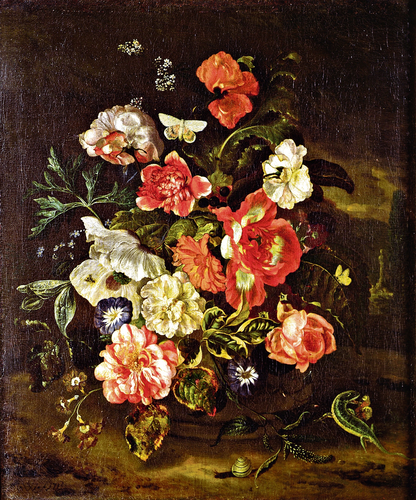Josina Margareta Weenix’s Flower Piece; 1970. (MSK Ghent) Josina Margareta Weenix’s Flower Piece; 1970. (MSK Ghent)