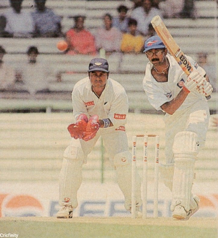 Vijay Bharadwaj in the Ranji Final against Madhya Pradesh. (X Images) Vijay Bharadwaj in the Ranji Final against Madhya Pradesh. (X Images)