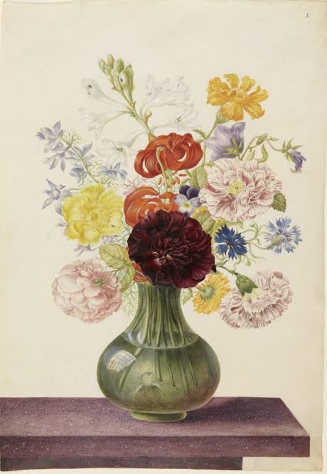 Johanna Helena Herolt’s Flower Vase; 1698. (MSK Ghent) Johanna Helena Herolt’s Flower Vase; 1698. (MSK Ghent)