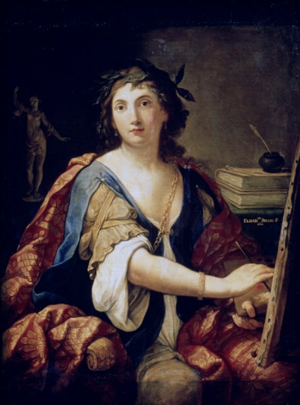Self-Portrait as Allegory of Painting; 1658. (Pushkin Museum, Moscow) Self-Portrait as Allegory of Painting; 1658. (Pushkin Museum, Moscow)