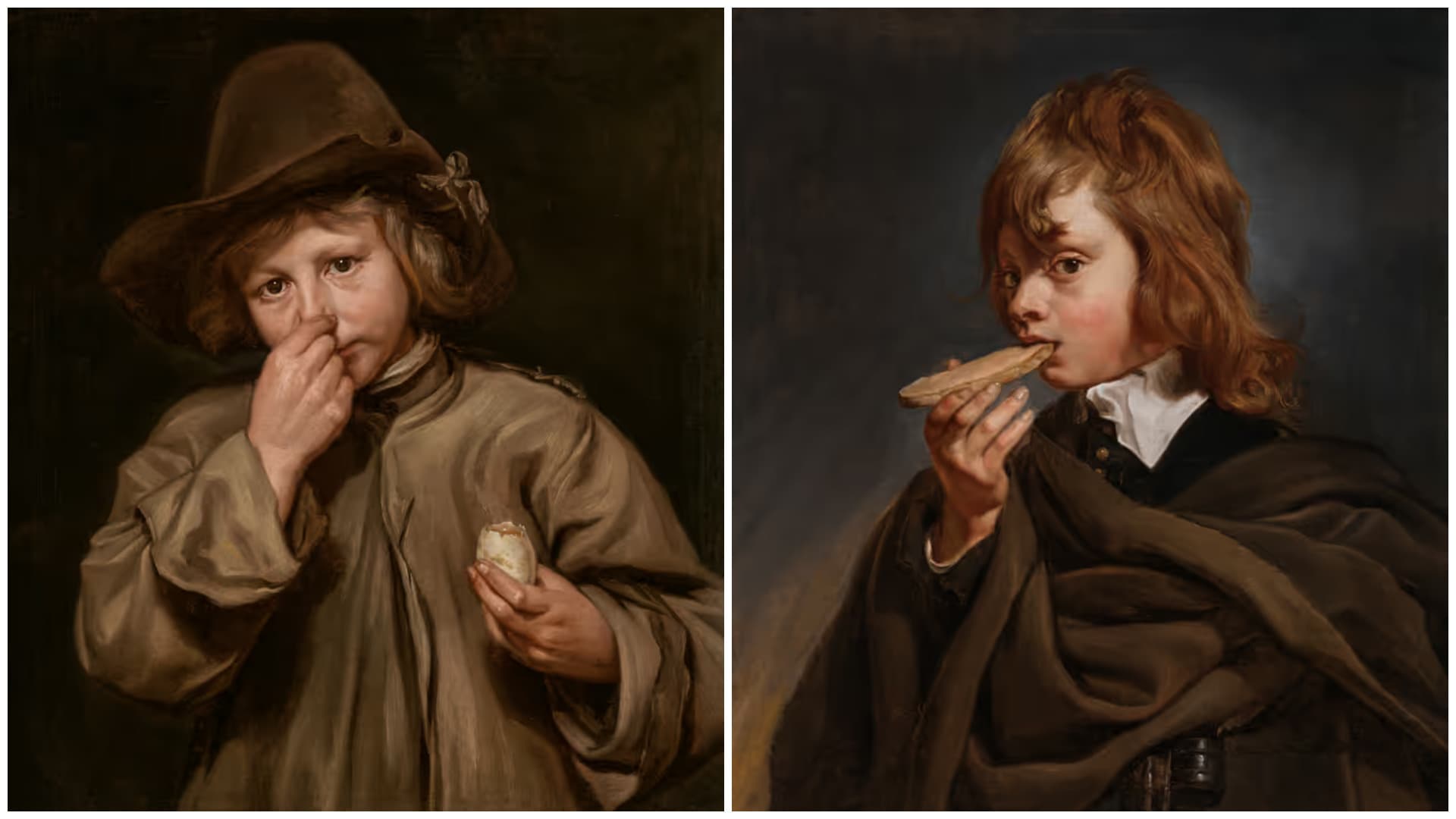 Michaelina Wautier’s Taste and Smell; 1650. (Royal Academy, London) Michaelina Wautier’s Taste and Smell; 1650. (Royal Academy, London)