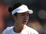 Alexandra Eala of Philippines in a practice session during previews at USTA Billie Jean King National Tennis Centre. (Getty Images via AFP)