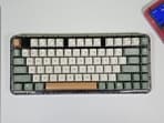 A mechanical keyboard that breaks away from the usual gamer look.