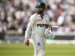 Pakistan's Imam-ul-Haq reacts as he walks back to the pavilion having lost his wicket without scoring on the day three of the first test match between England and Pakistan Pakistan's Imam-ul-Haq reacts as he walks back to the pavilion having lost his wicket without scoring on the day three of the first test match between England and Pakistan